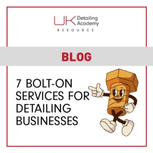 Seven bolt-on services to grow a car detailing business