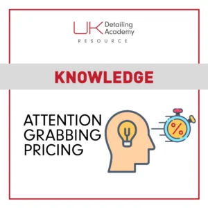 Using psychology to make detailing prices attractive
