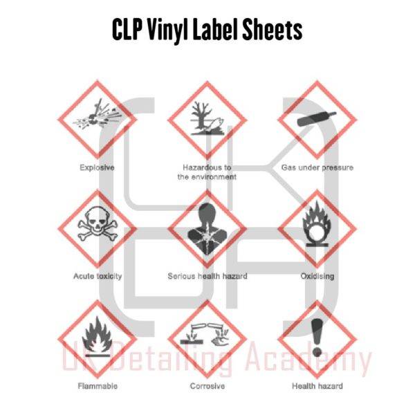 CLP Label multi-sheet