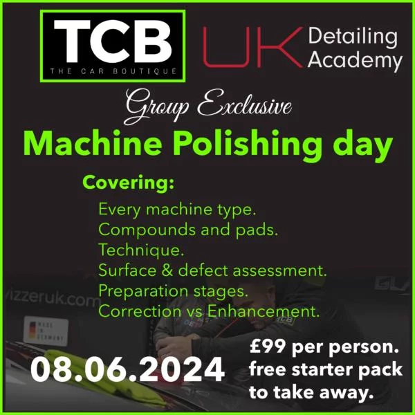 TCB Exclusive - Machine polishing day